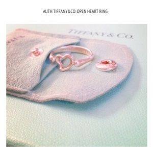 COPY - AUTH TIFFANY&CO. Sterling Silver OPEN HEAR…
